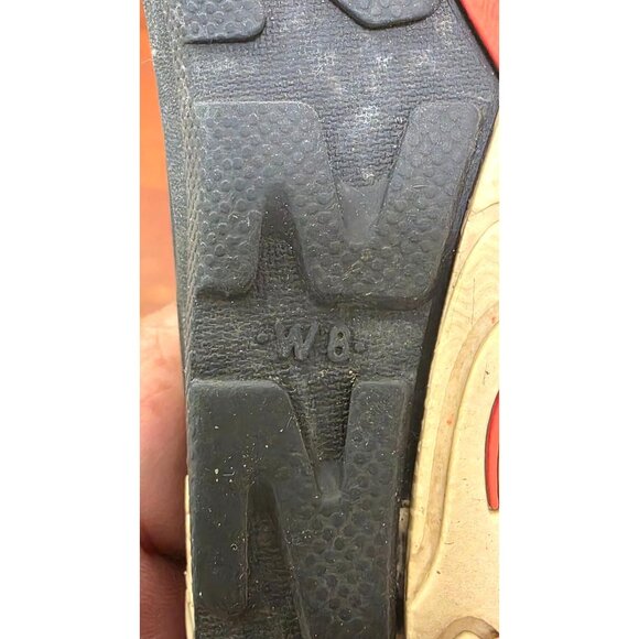 Chaco Women's Tribal Woven Knit Strap Thong Flip Flop Size 8 Black/Red - Picture 5 of 6